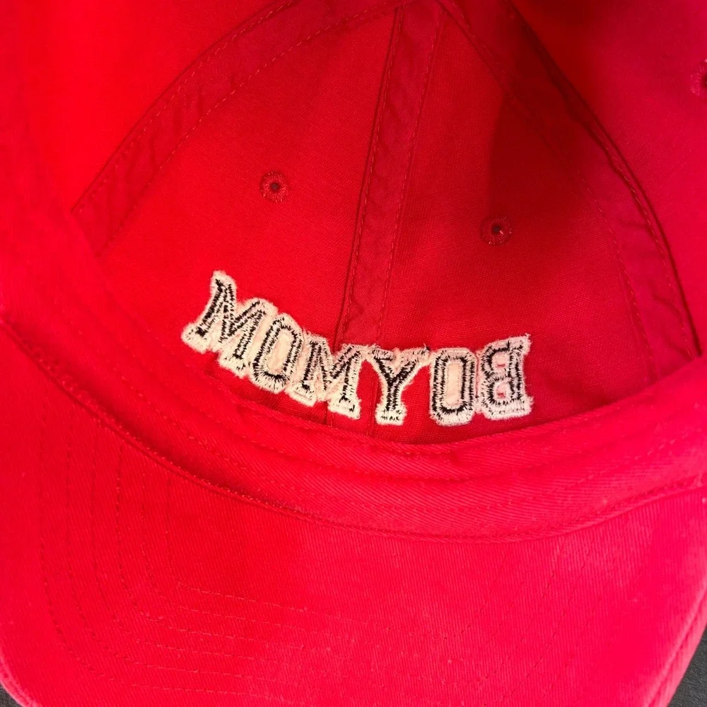 BOYMOM Women Red KC Caps Baseball Hat Adjustable Embroidered OSFM 1576